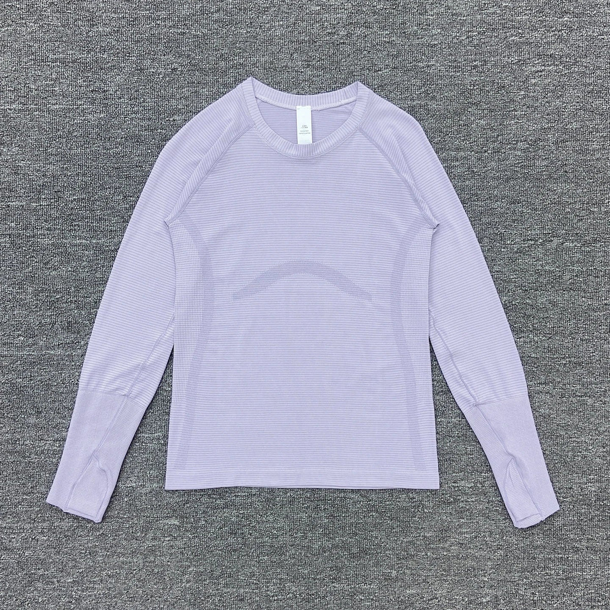 Women's Slim Fit Long Sleeve Yoga Sports Top Breathable Stretch Seamless Pilates Training T-Shirt Fitness Running Shirt T-shirt